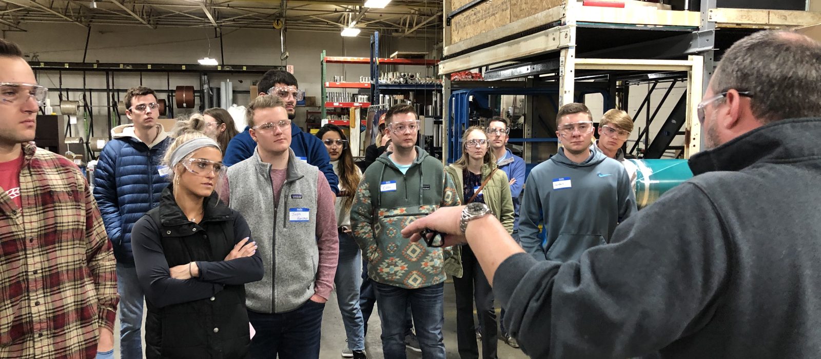 Sparks And Gvsu Visit Nick Plant Tour